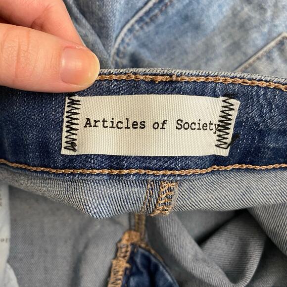 Articles of Society Heather Skinny Jeans‎ Womens Size 29 Blue - Picture 2 of 10